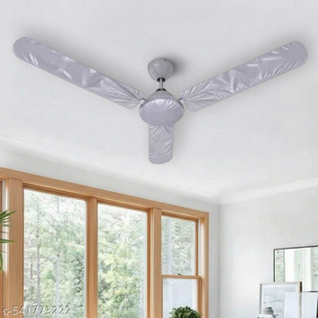 Dustproof Ceiling Fan Cover Set – 3 Blade + 1 Motor Cover