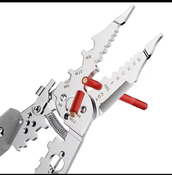 16-in-1 Multifunctional Wire Stripper – Heavy-Duty Electrical Tool & Cable Cutter